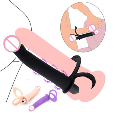double penetration anal plug Amazon.com: Silicone Butt Plug Dual Penetration Vibrating Double Dildo with  Cock Ring Penetrator Men Couple Anal Plug Sex Strapon Enhancer 7 Speed  Adult Women Pleasure : Health & Household main image 0