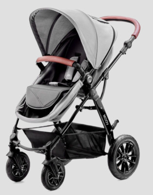 Kinderkraft MOOV Kinderwagen Grau ab der Geburt bis 13 kg Ausstellungsstück