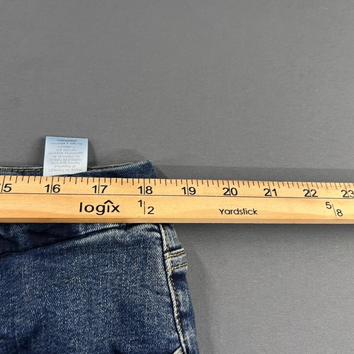 Good American Jeans Women 20 Good Legs Blue Denim Deep High Rise Stretch Evereve - Picture 9 of 15