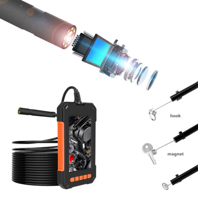 Industrial Endoscope Camera 1080P HD 4.3'' LCD Screen Borescope Inspection Camera