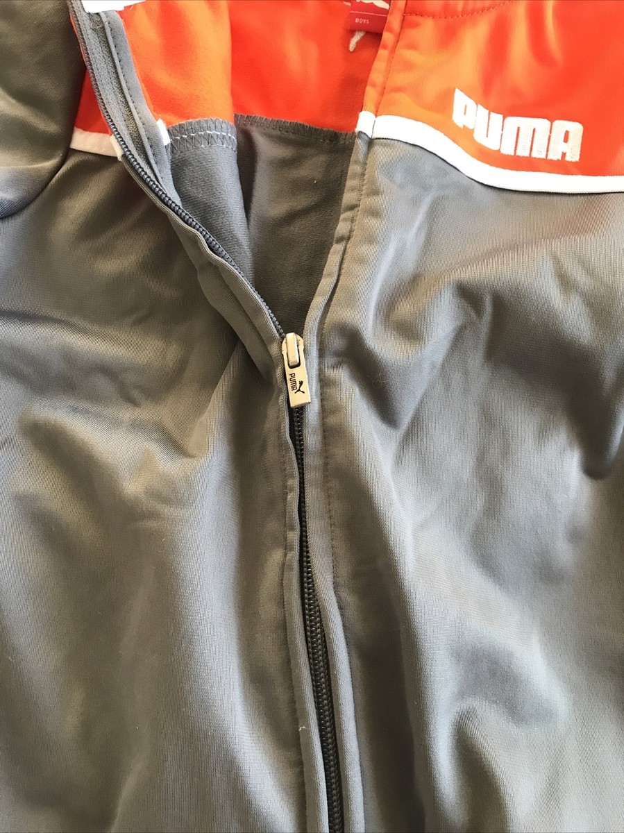 Puma Jacket Size 5 Toddler Boys Full Zip Front Coat Athletic