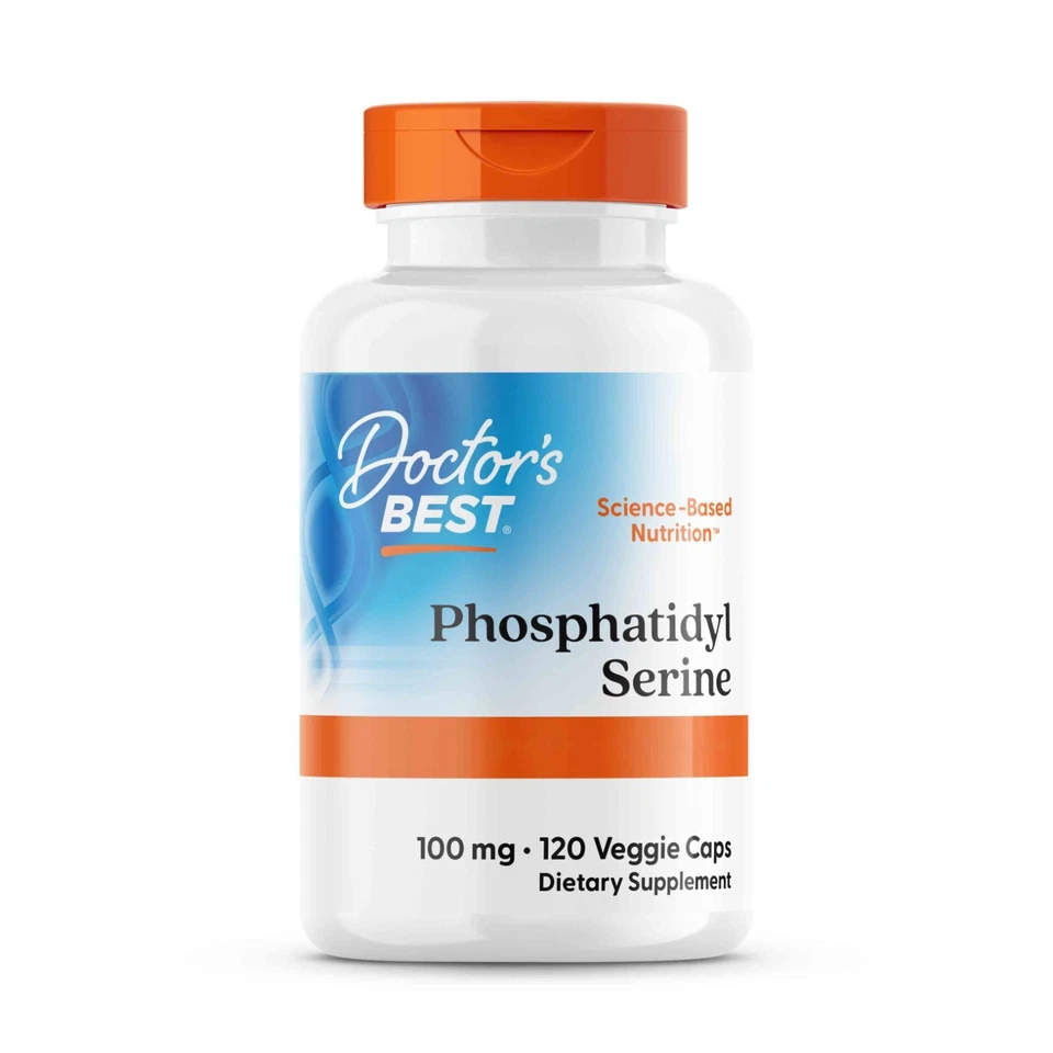 Doctor's Best, Phosphatidylserine with SerinAid®, 100mg, 120 Veg. Kapseln