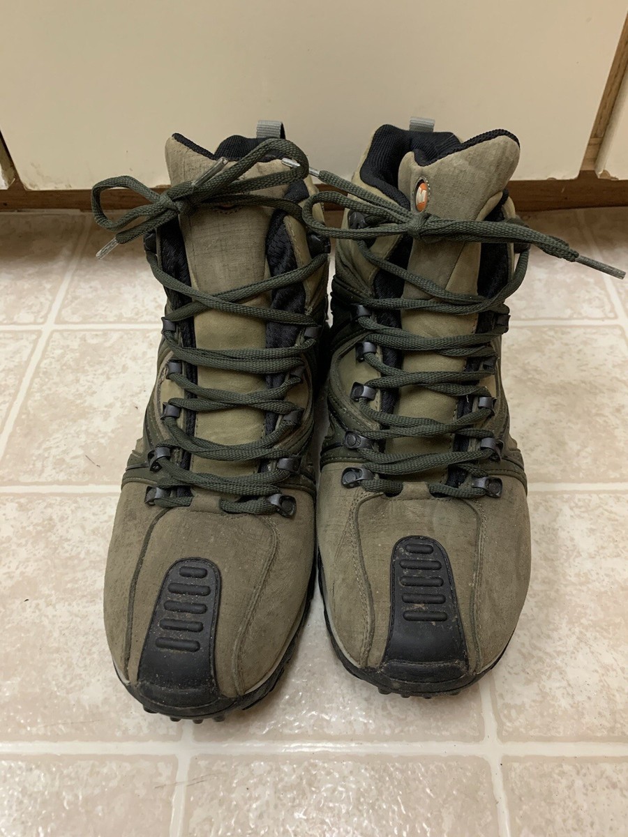 Mens Merrell Mountaineering Boots Vibram Size 13 Suede | eBay display picture 3