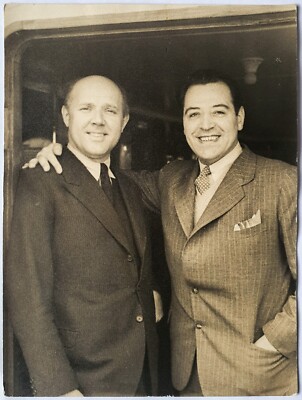 Fotografie Vintage Pianist Walter Gieseking Ludwig Hoffmann Richard Fleischhut
