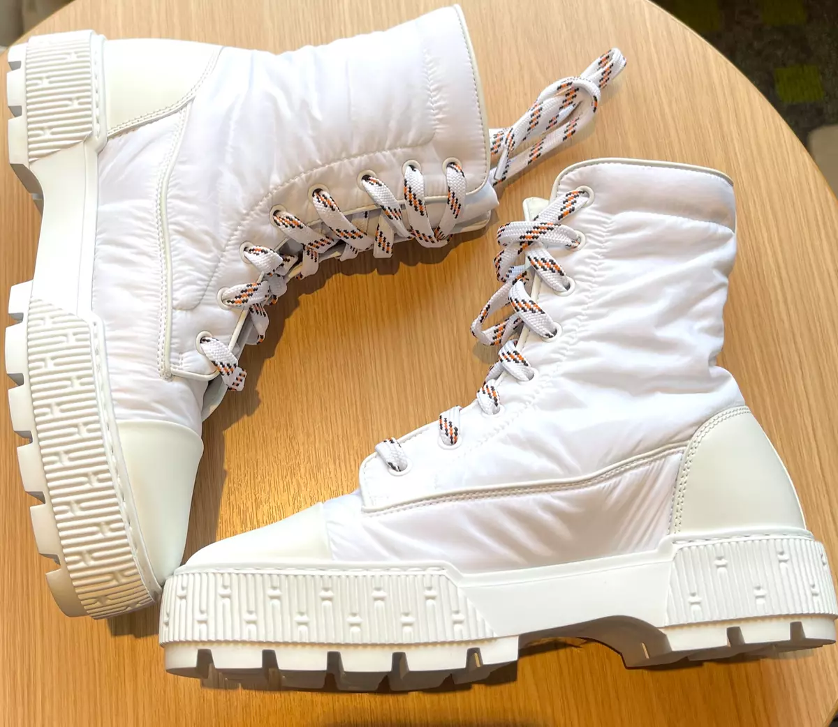 White cheap water boots