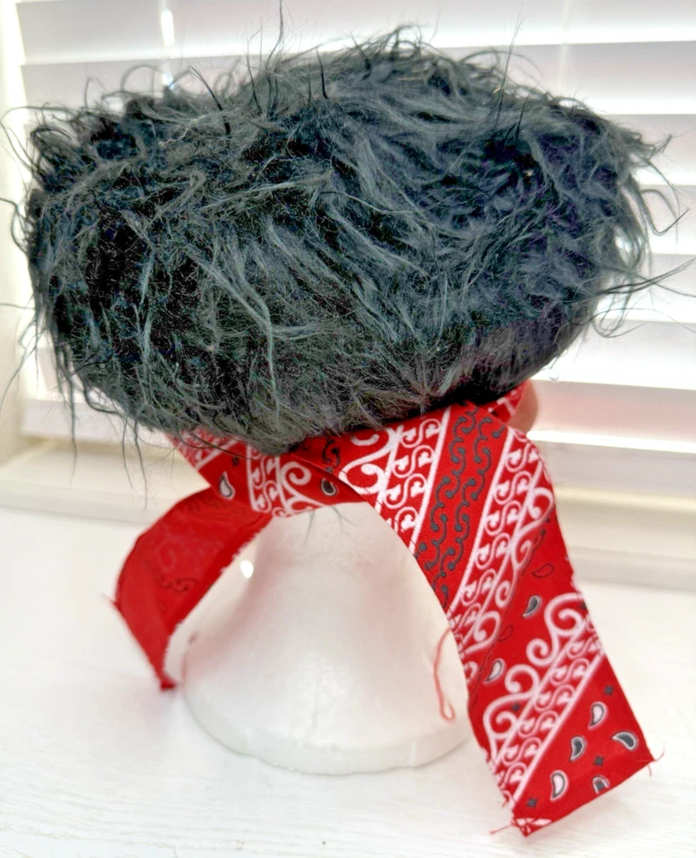 RED BANDANA ROCKER MASK FUN WORLD DIV RN 88490 HALLOWEEN COSPLAY (D1) - Image 4 of 4