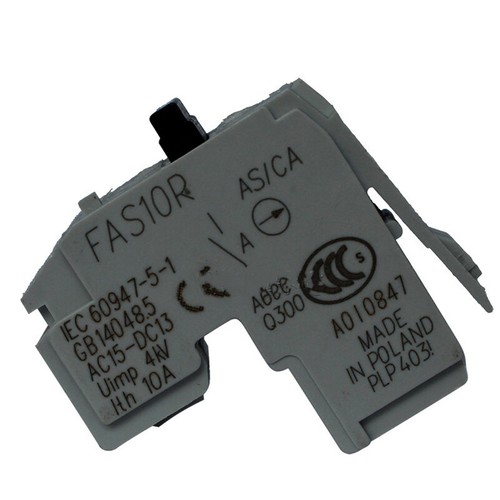 2Pcs FAS01R 6094751 Universal Auxiliary Contact Relay AC15DC13 10A