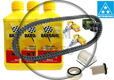 INSPEKTIONSSET YAMAHA T-MAX 500 2002 BARDAHL XTC 10W40 FILTER ZÜNDKERZEN RIEMEN