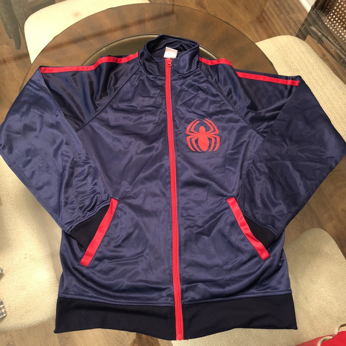 Marvel Spiderman Mad Engine Track Jacket Medium | eBay
