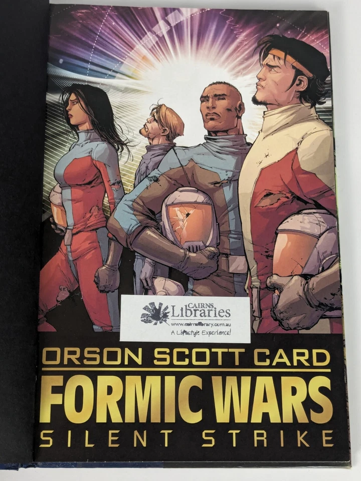 Ender's Game : Formic Wars Silent Strike Orson Scott Card Hardcover (Ex-Library) - Image 4 of 4