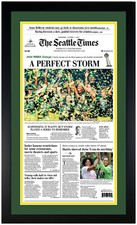 2020 WNBA Champions Seattle Storm Oct 7 2020 Framed Newspaper Print New!