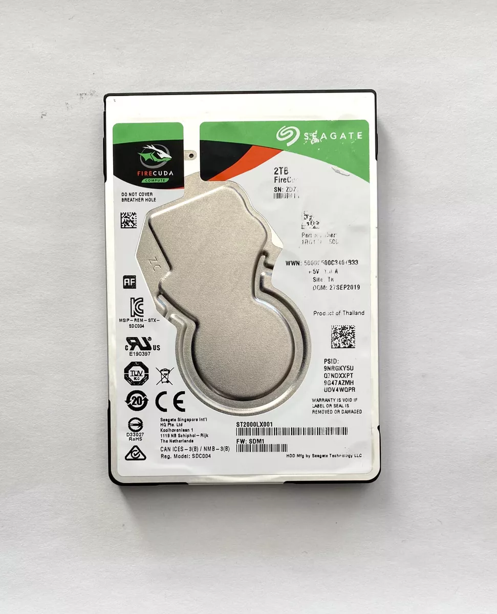 Seagate FireCuda 2.5-Inch Internal SSHD