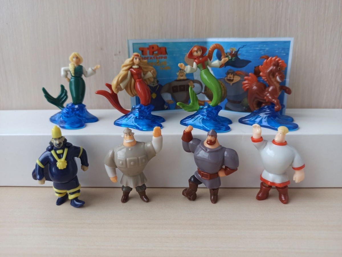 Three Heroes & Sea King 2016, Kinder Surprise, Full set | eBay
