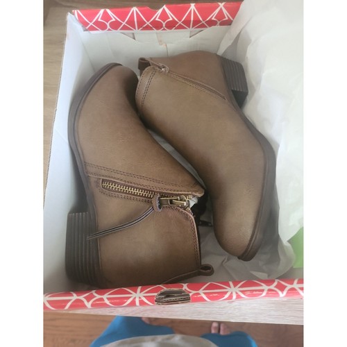 Rampage Women's Tarragon Ankle Bootie Boots Brown Smooth Size 8 - Picture 9 of 9
