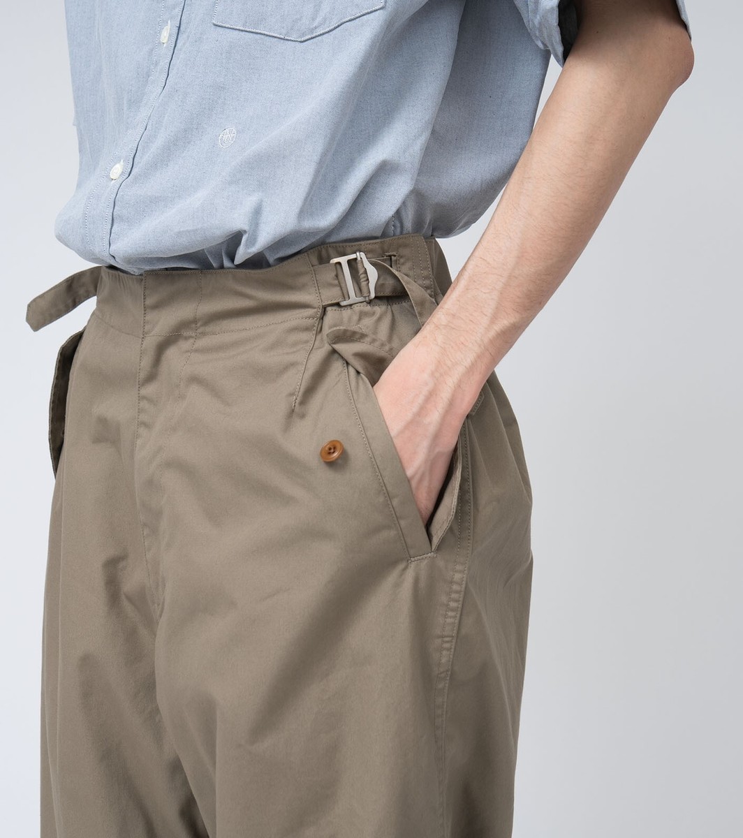 パンツ nanamica Side Belt Wide Pants ASK availability First) nanamica Side Belt Wide Pants new | eBay