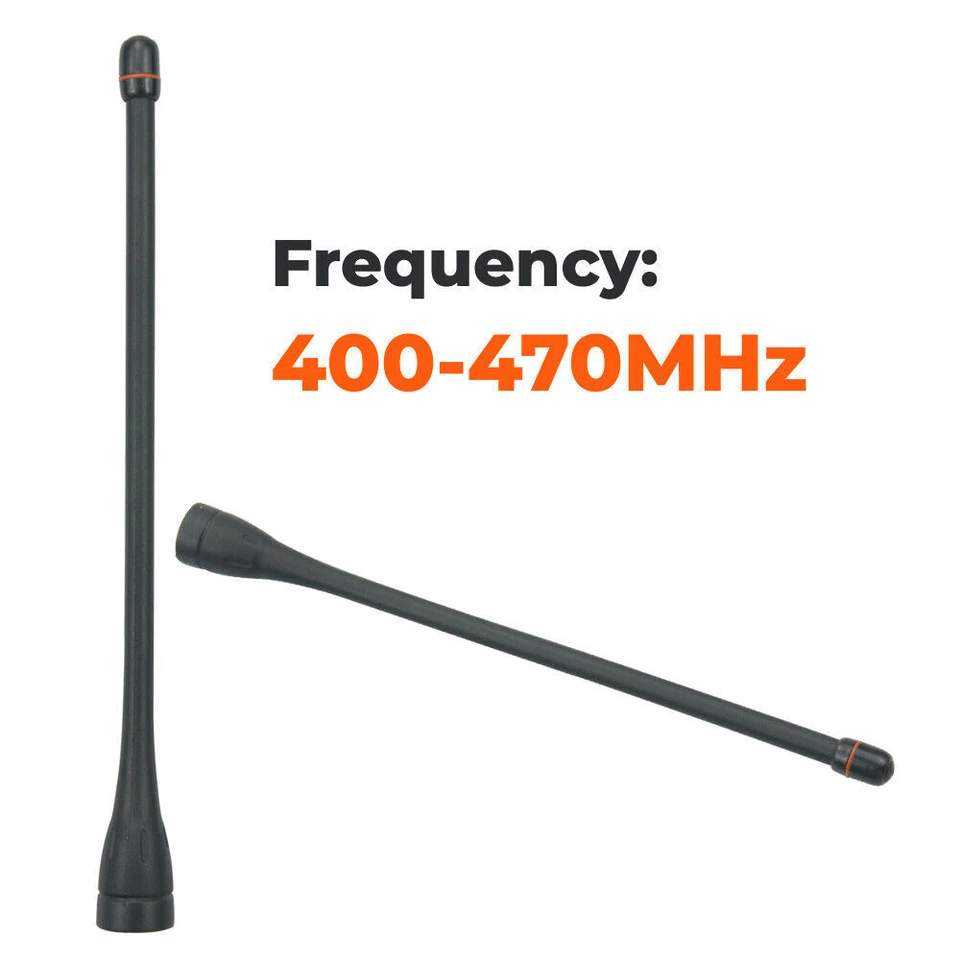 5 peças antena UHF MX para rádio ICOM IC-F21S IC-F21 IC-F30GT IC-F43GT IC-F3 IC-F4 - Imagem 3 de 4