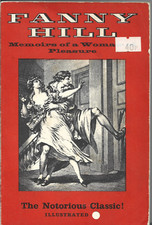 Fanny Hill: Memoirs of a Woman of Pleasure by John Cleland (P'back Luxor 1964)