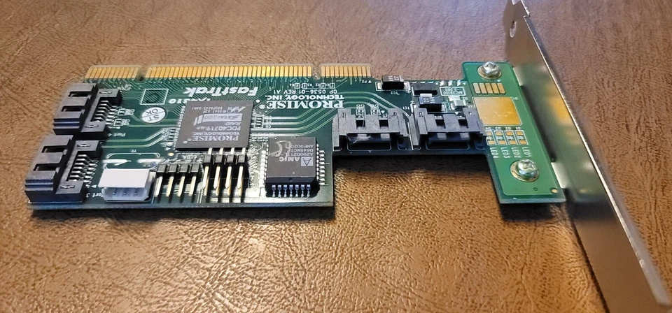 Promise FastTrak TX4310 4 Port SATA II 3GB RAID 0 1 5 10 JBOD PCI Controller - Image 3 of 4