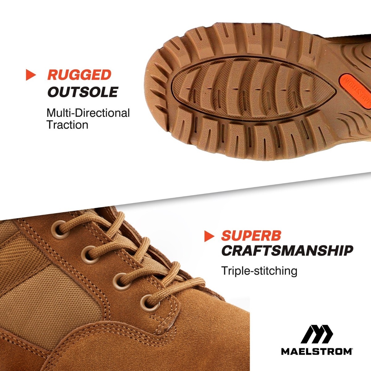 Coyote Brown Boots Military Tactical Work Boots Hiking