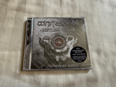 Whitesnake - Restless Heart CD 2021 Rhino German Import SEALED 80s Rock OOP RARE