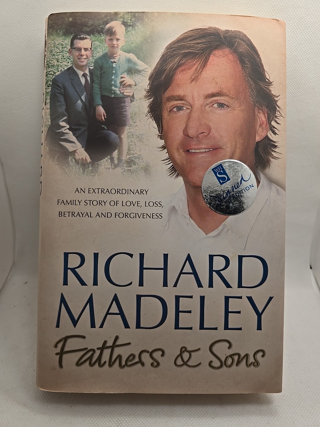 Fathers & Sons by Richard Madeley (Hardcover, 2008) SIGNED COPY