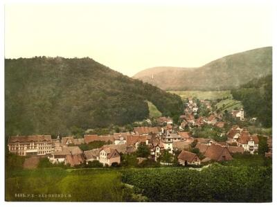 Bath Grund Bad Grund, Hartz, Germany c1900 OLD PHOTO