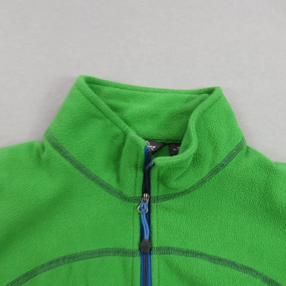 Jaqueta Eddie Bauer masculina XL zíper completo manga longa bolsos verde ao ar livre - Imagem 3 de 4