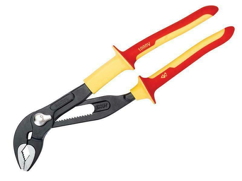Bahco VDE Quick-Adjust Water Pump Pliers 250mm - 44mm Capacity BAH7224S