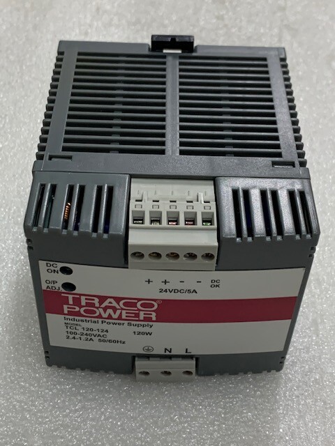 Traco Power TCL 120-124 120W 100-240VAC 24VDC/5A Power Supply Unit ...