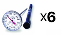 Cdn Proaccurate Insta-read Large Dial Kitchen Thermometer Meat/poultry (6-pack) on sale Cdn Proaccurate Insta-read Large Dial Kitchen Thermometer Meat/poultry (6-pack) on sale