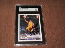 NNEKA OGWUMIKE AUTOGRAPHED SIGNED 2017 WNBA ENTERPRISES CARD SGC ENCAPSULATED