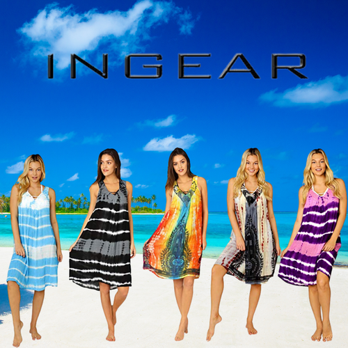 INGEAR Women's Swimsuit Beach Cover Up 