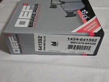 Disc Brake Pad Set-OEF3 Semi-Met Autopart Intl 1424-641592 NEW 