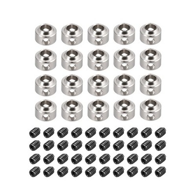 20PCS RC Airplane Plane Landing Gear Wheel Stop 4.1mm Shaft Hole Dia.