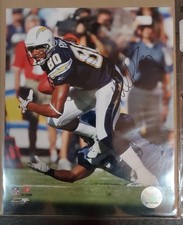 San Diego Chargers Malcom Floyd Autographed 8×10 Photo Signed 8x10 Photograph