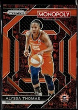 2024 Panini Prizm Monopoly WNBA #WNBA10 Alyssa Thomas All-Star Red Classic Icons