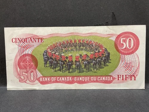 Canada 1975 $50 Dollar Bill, RCMP