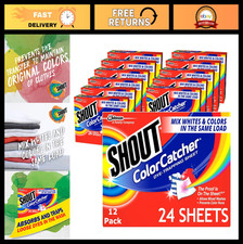 Color Catchers for Laundry - Prevent Color Runs, Mixed Washes, 288 Sheets Total