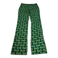 RARE Vintage 90s Dolce Gabbana Mens Corduroy All Over Print Pants 38 Italy NWOT 