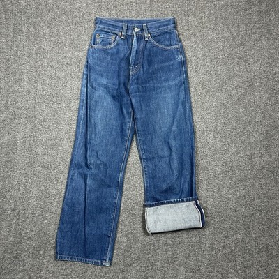 Levi's 701 LVC Big E Women s 24x25 Med Wash 950's Selvedge Denim Jeans READ