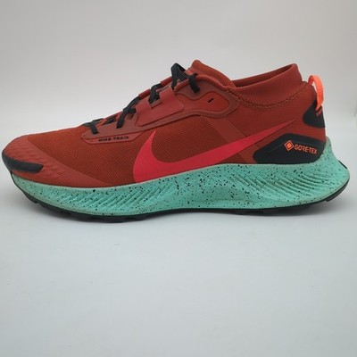 Nike Pegasus Trail 3 Gore-tex Shoes Mens 12.5 Rugged Orange Green Sole Running