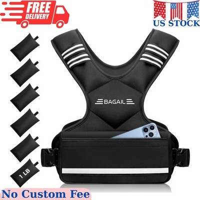 Adjustable Weighted Vest, 12-18lb Rucking Vest for Women & Men