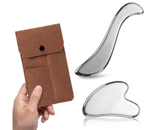 2 PACK Stainless Steel Muscle Scraper Tool, Scraping Massage Tools for Physical