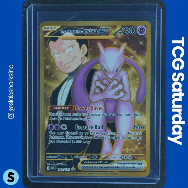 Team Rocket's Mewtwo ex #240 (Destined Rivals (2025))