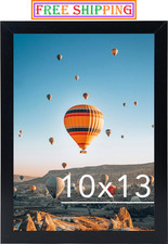 10X13 Picture Frame Black for Wall Hanging, Wall Mounting Horizontally or Vertic