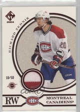 2003-04 Pacific Private Stock Reserve Red 18/50 Richard Zednik #175 g0y