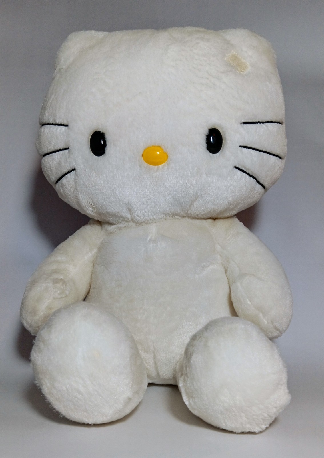 Hello Kitty Sanrio Build a Bear 17 Inch White Plush Toy No Bow 2009