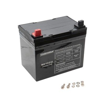 Batterie 12V 22Ah (+ Pol Links) passend für Yard-Man HS 5220K 13AF51YI443 (2010)