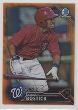2016 Bowman Chrome Prospects Orange Refractor 19/25 Chris Bostick #BCP140 2r7