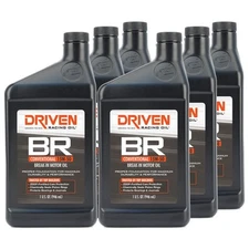 Driven Racing Oil 00106, Break-In Oil, Conventional 15W-50, 6 Quarts